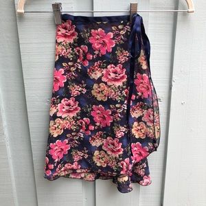 Capezio Skirts - CAPEZIO FLORAL WRAP SKIRT Capezio Skirts - CAPEZIO FLORAL WRAP SKIRT